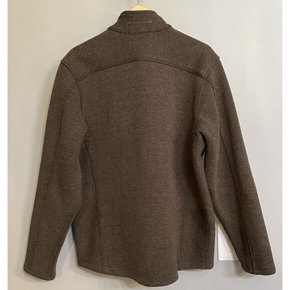 ExOfficio Jacket Wool Blend Zip Up Fishing Active Outdoor Mens Large EUC‎ - Picture 4 of 10